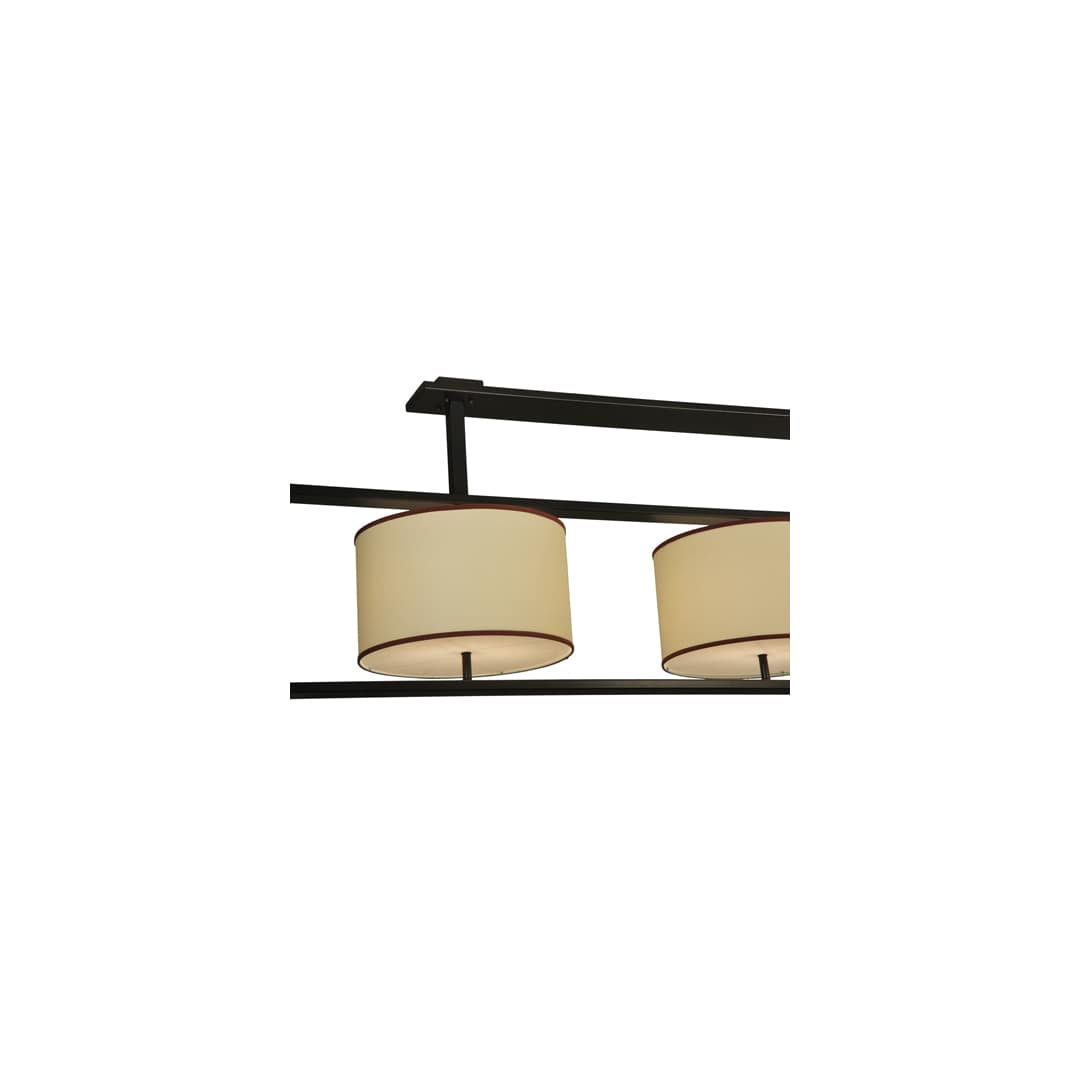 Farm Table 6 Light 20" Wide Linear Pendant