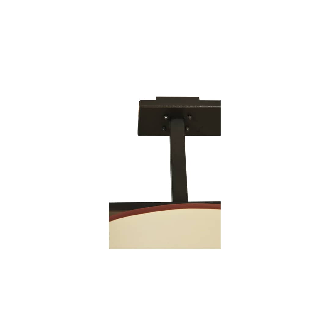 Farm Table 6 Light 20" Wide Linear Pendant