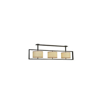 Farm Table 6 Light 20" Wide Linear Pendant