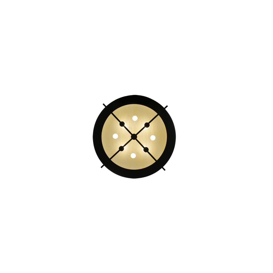 Cross Hatch 4 Light 30" Wide Pendant