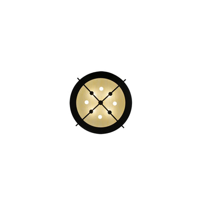 Cross Hatch 4 Light 30" Wide Pendant