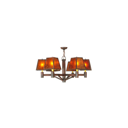 Rocky Mountain 6 Light 40" Wide Chandelier