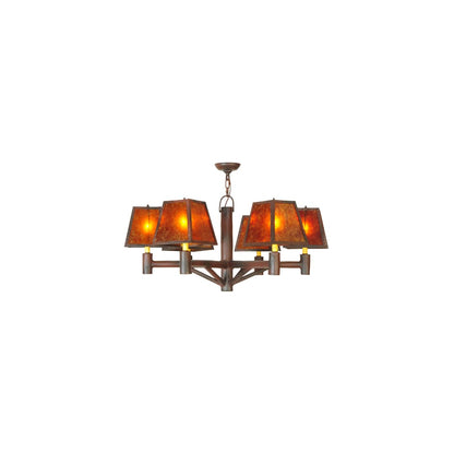 Rocky Mountain 6 Light 40" Wide Chandelier