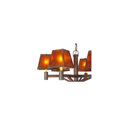 Rocky Mountain 6 Light 40" Wide Chandelier