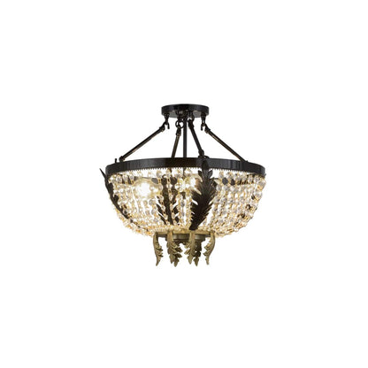 Chrisanne 3 Light 16" Wide Semi-Flush Bowl Ceiling Fixture
