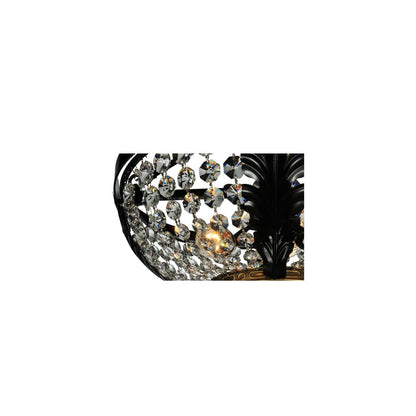 Chrisanne 3 Light 16" Wide Semi-Flush Bowl Ceiling Fixture