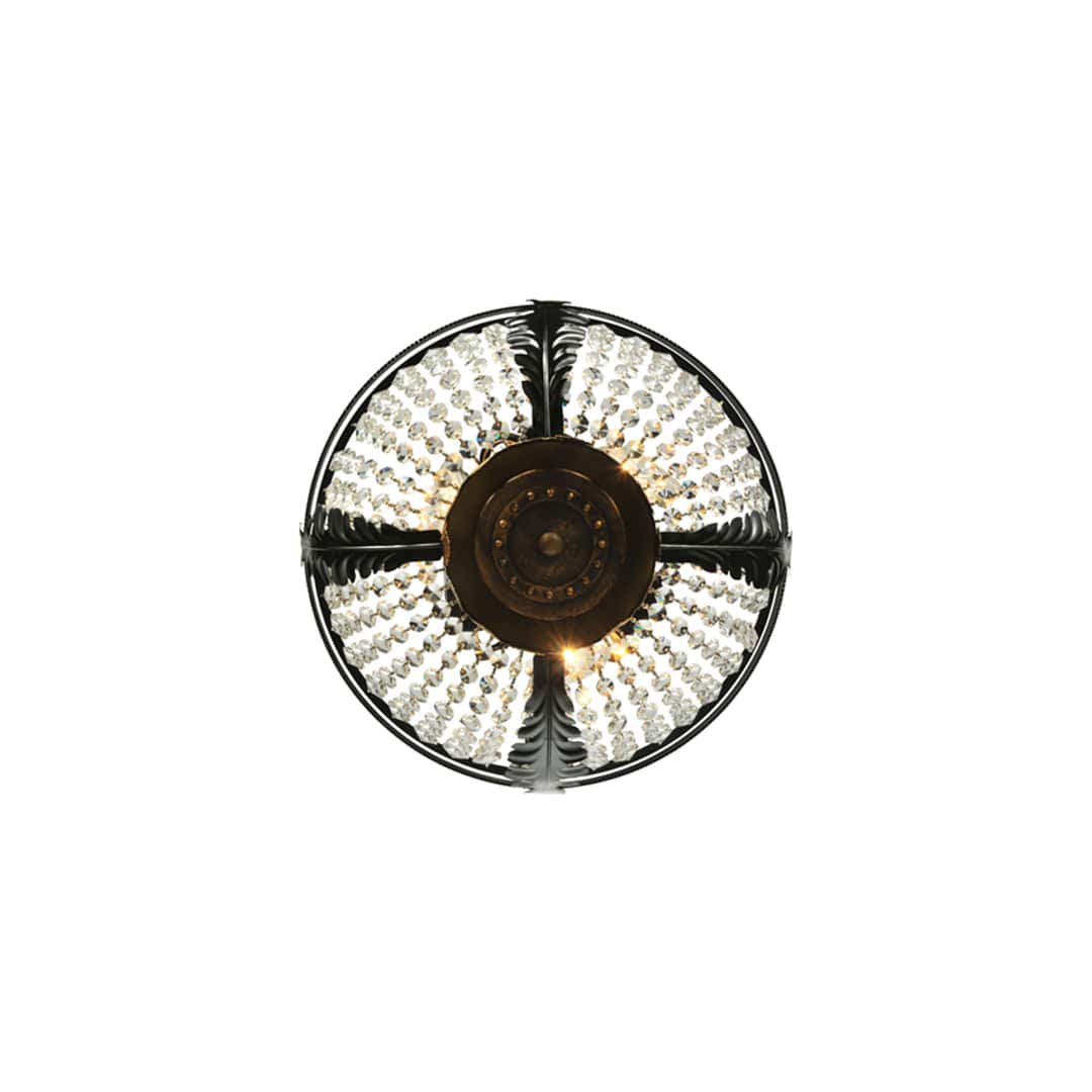 Chrisanne 3 Light 16" Wide Semi-Flush Bowl Ceiling Fixture