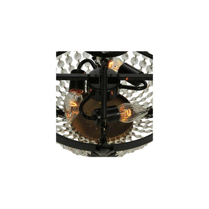 Chrisanne 3 Light 16" Wide Semi-Flush Bowl Ceiling Fixture