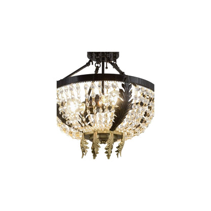 Chrisanne 3 Light 16" Wide Semi-Flush Bowl Ceiling Fixture