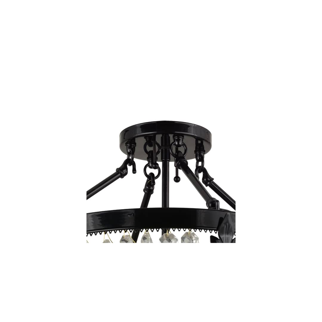 Chrisanne 3 Light 16" Wide Semi-Flush Bowl Ceiling Fixture