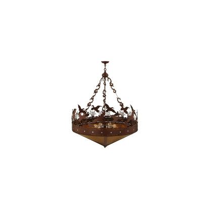 Ducks in Flight 6 Light 42" Wide Pendant