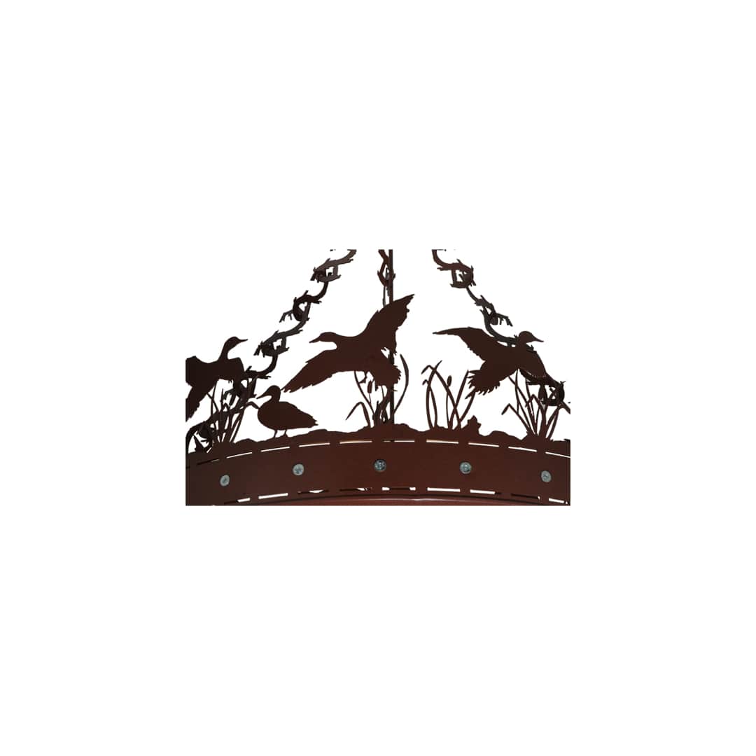 Ducks in Flight 6 Light 42" Wide Pendant