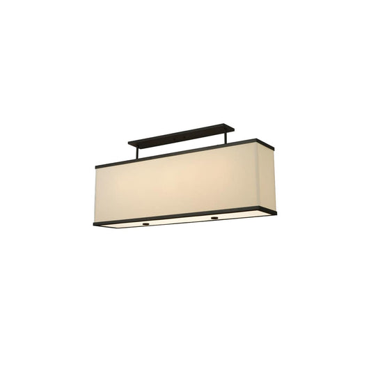 Quadrato 5 Light 9" Wide Linear Pendant