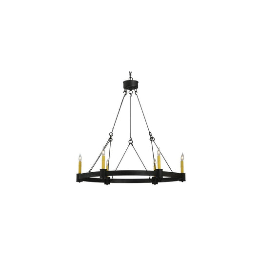 Kenosha 6 Light 36" Wide Taper Candle Style Chandelier