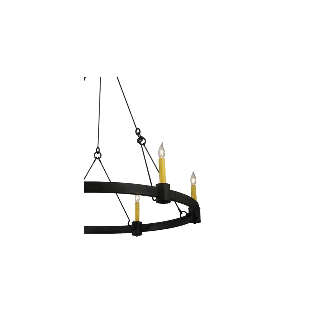 Kenosha 6 Light 36" Wide Taper Candle Style Chandelier