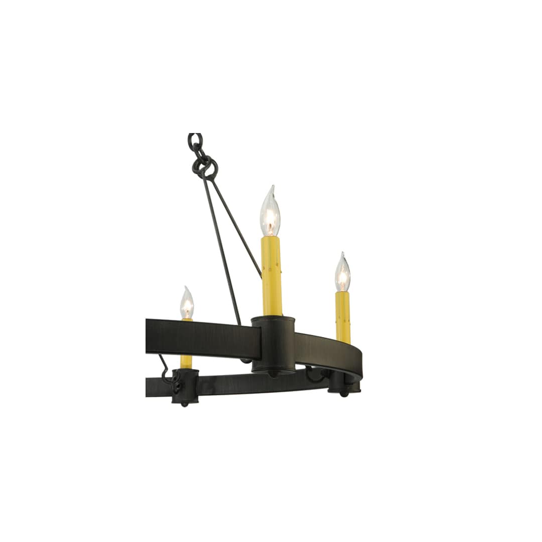 Kenosha 6 Light 36" Wide Taper Candle Style Chandelier