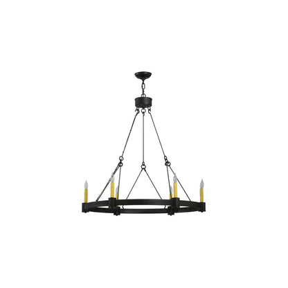 Kenosha 6 Light 36" Wide Taper Candle Style Chandelier