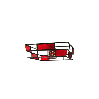 Tavern 8 Light 85" Wide Semi-Flush Ceiling Fixture