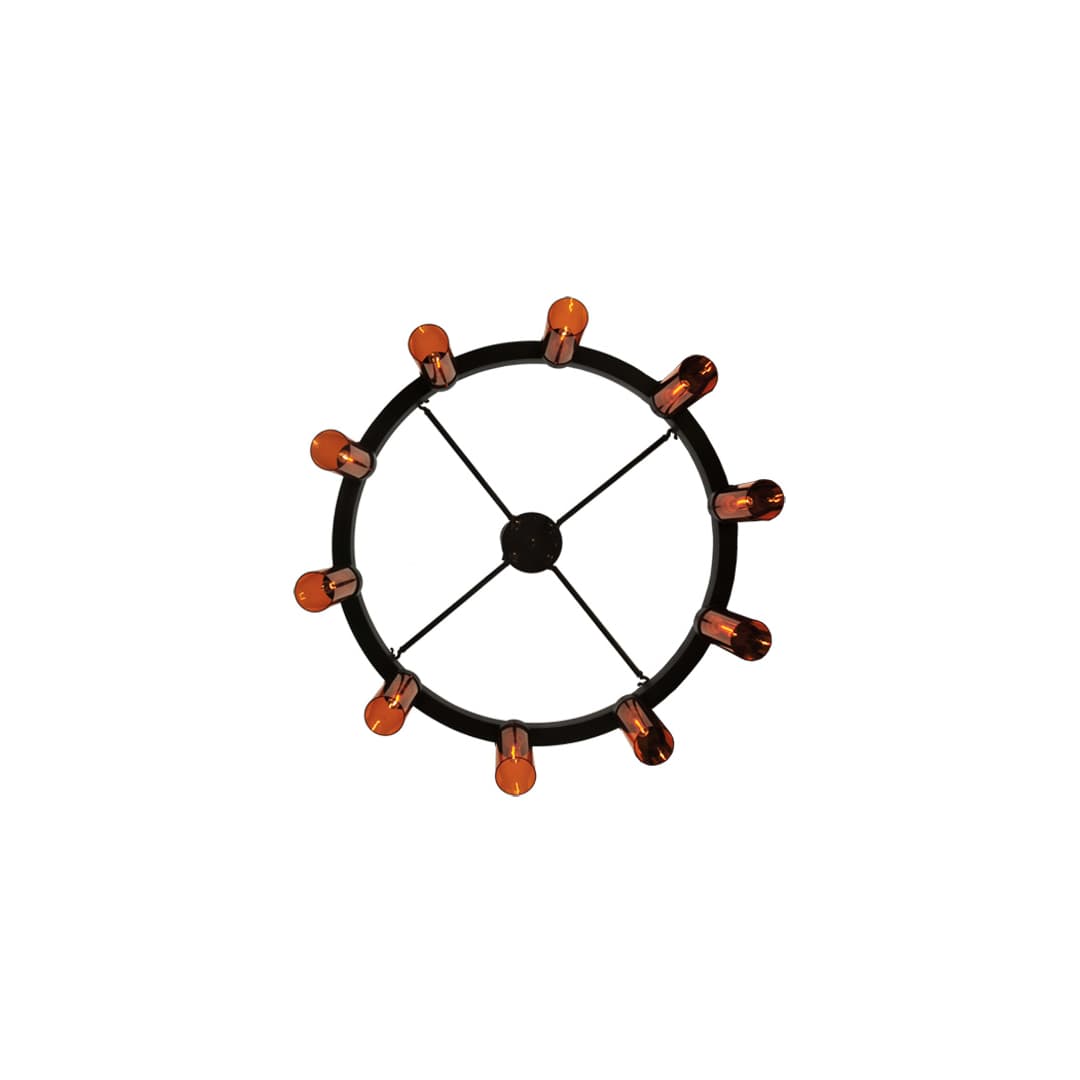 Clark 10 Light 48" Wide Semi-Flush Ceiling Fixture