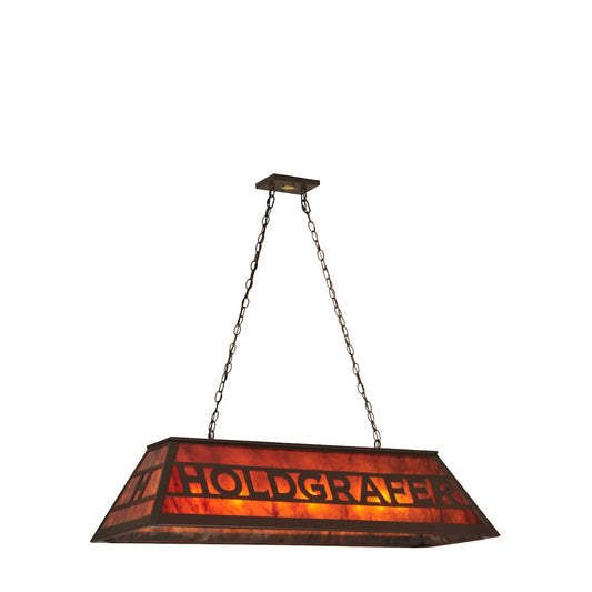 48" L Personalized Holdgrafer Island / Billiard Fixture