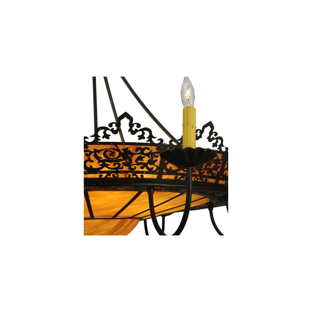 Stanley 8 Light 46" Wide Semi-Flush Ceiling Fixture