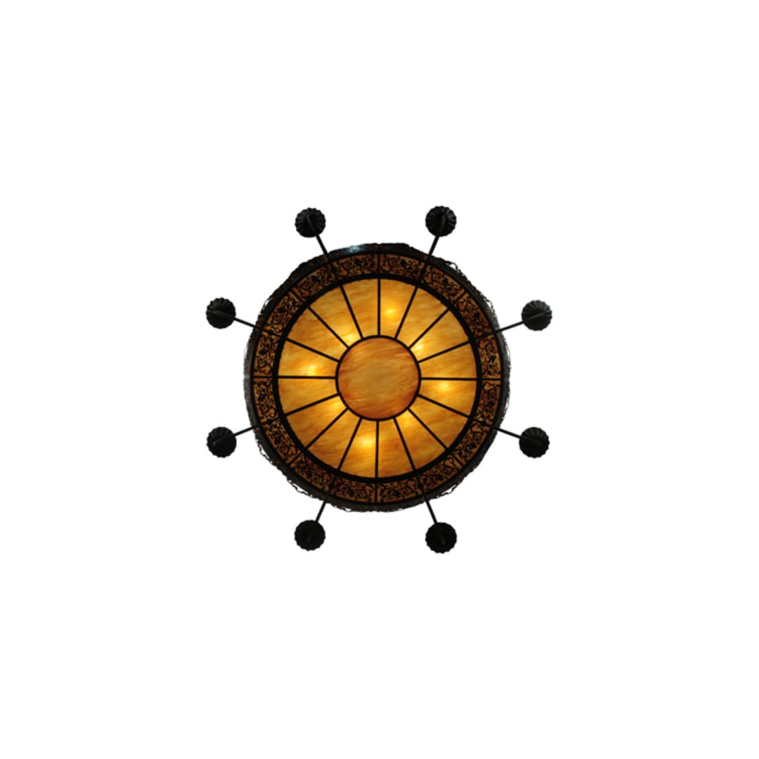 Stanley 8 Light 46" Wide Semi-Flush Ceiling Fixture