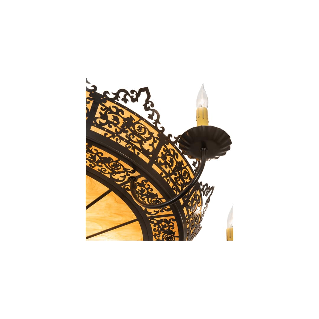 Stanley 8 Light 46" Wide Semi-Flush Ceiling Fixture