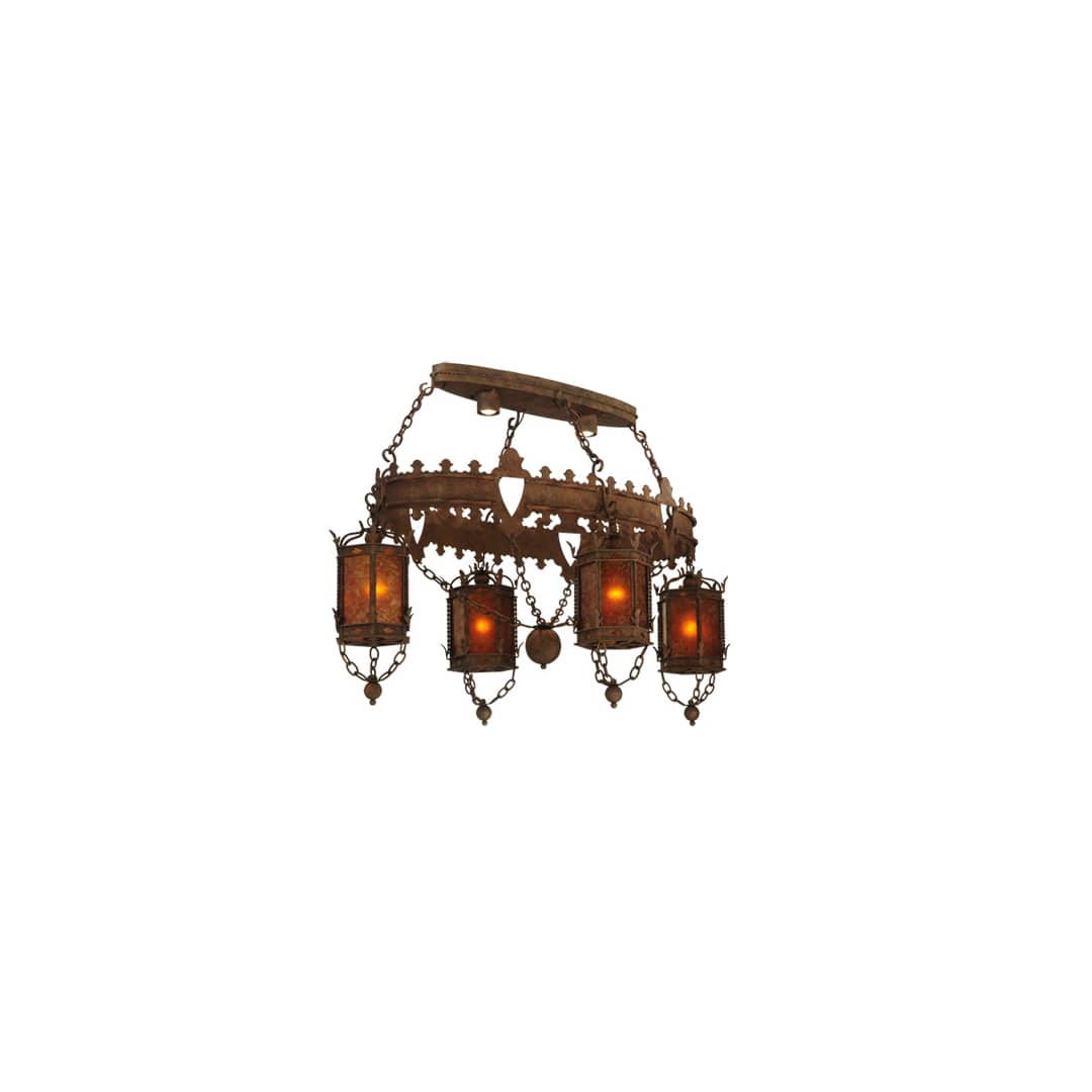Valhalla 4 Light 58" Wide Linear Chandelier