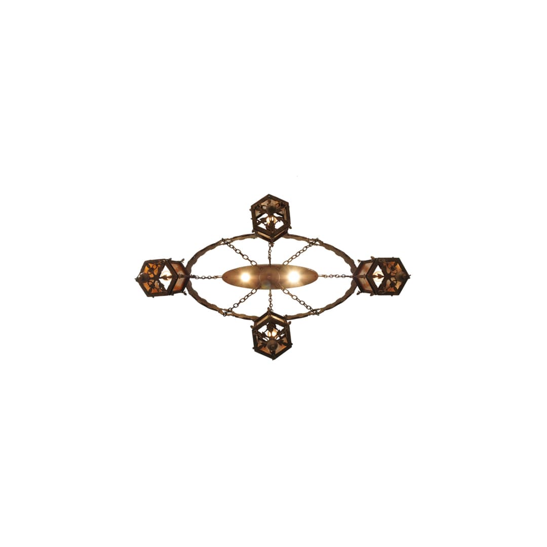 Valhalla 4 Light 58" Wide Linear Chandelier