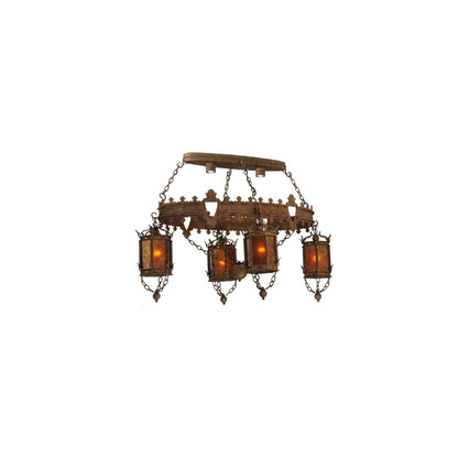 Valhalla 4 Light 58" Wide Linear Chandelier