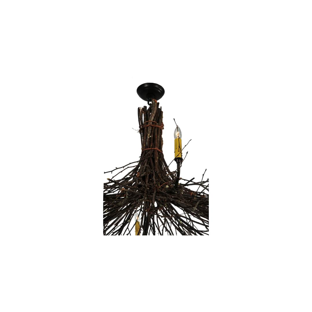 Twigs 6 Light 48" Wide Taper Candle Style Chandelier