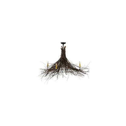 Twigs 4 Light 48" Wide Taper Candle Style Chandelier