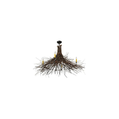 Twigs 4 Light 48" Wide Taper Candle Style Chandelier