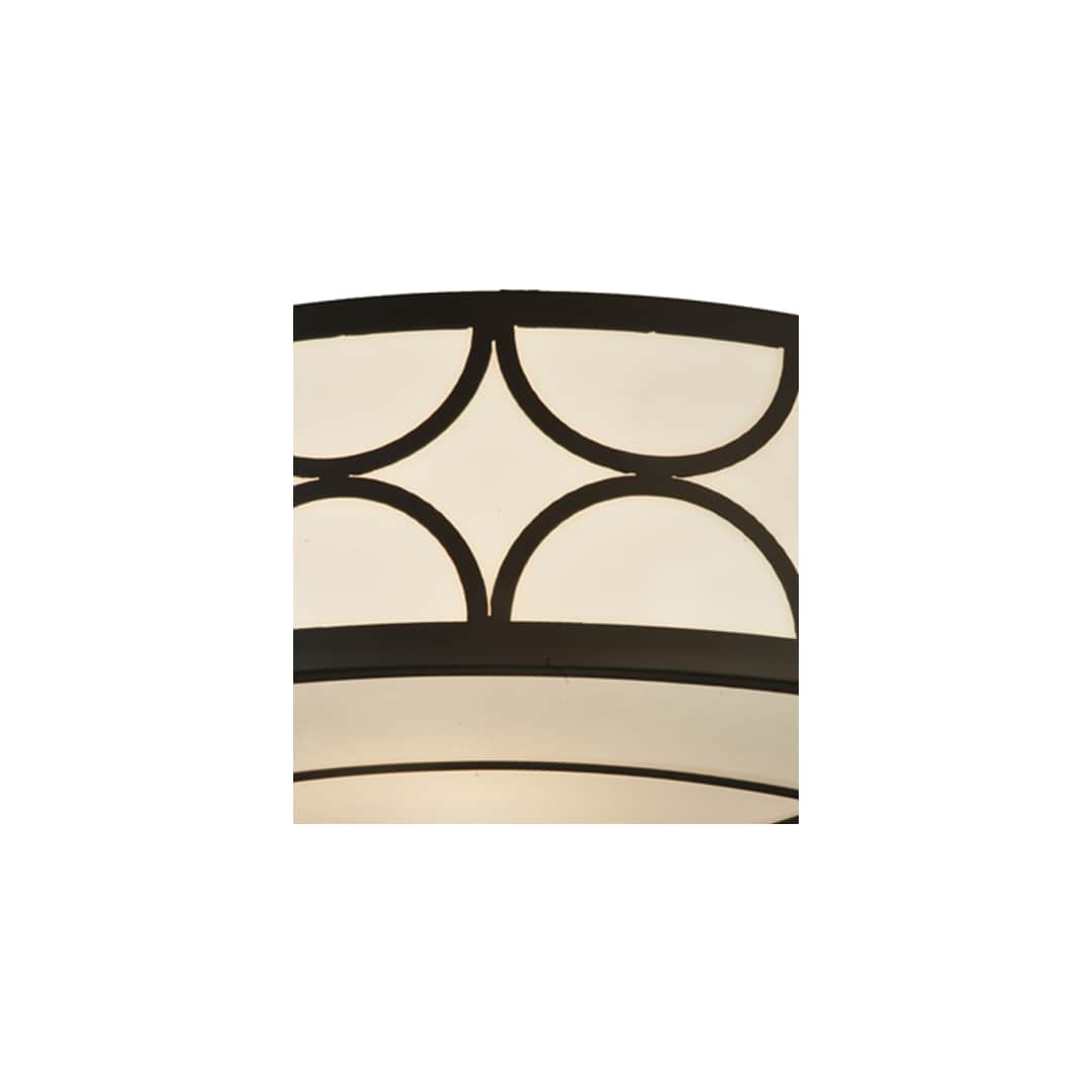 Revival Deco Cilindro 4 Light 36" Wide Semi-Flush Drum Ceiling Fixture