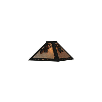 Tall Pines 4 Light 12" Wide Linear Pendant