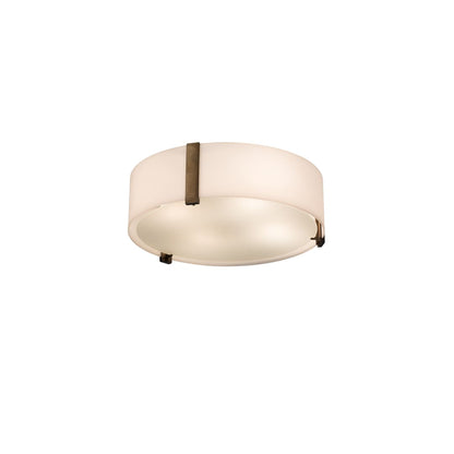 Cilindro Bartel 4 Light 18" Wide Semi-Flush Drum Ceiling Fixture