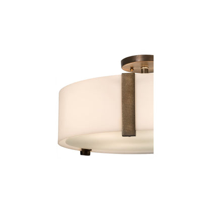 Cilindro Bartel 4 Light 18" Wide Semi-Flush Drum Ceiling Fixture