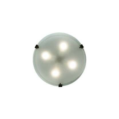 Cilindro Bartel 4 Light 18" Wide Semi-Flush Drum Ceiling Fixture