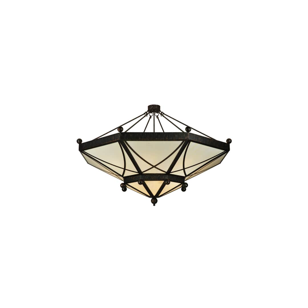 Grenoble 15 Light 74" Wide Semi-Flush Ceiling Fixture