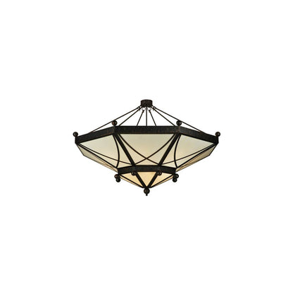Grenoble 15 Light 74" Wide Semi-Flush Ceiling Fixture