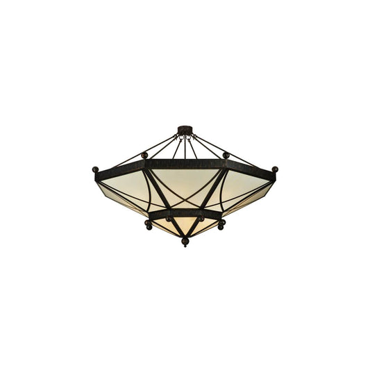 Grenoble 15 Light 74" Wide Semi-Flush Ceiling Fixture