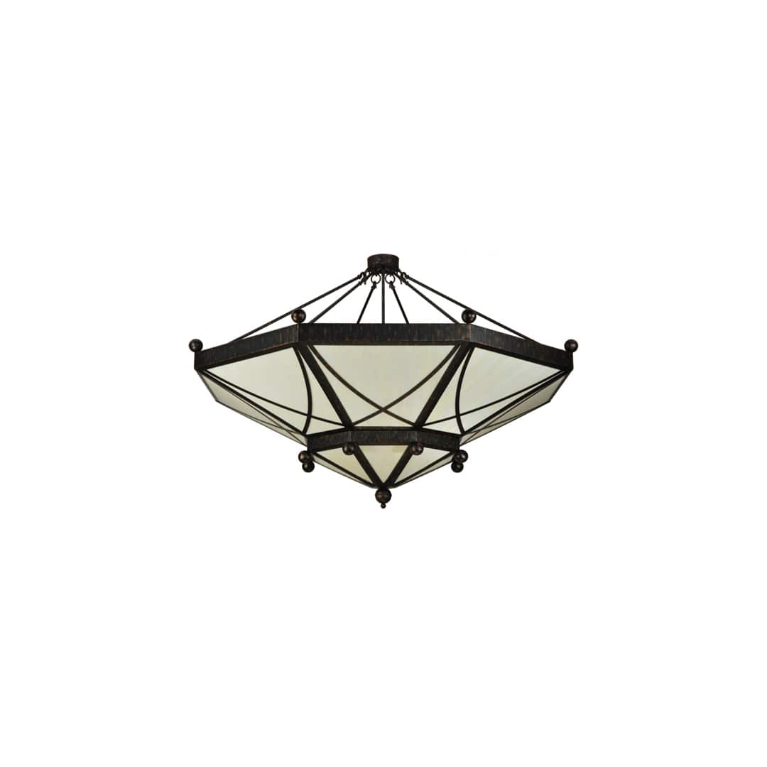 Grenoble 15 Light 74" Wide Semi-Flush Ceiling Fixture