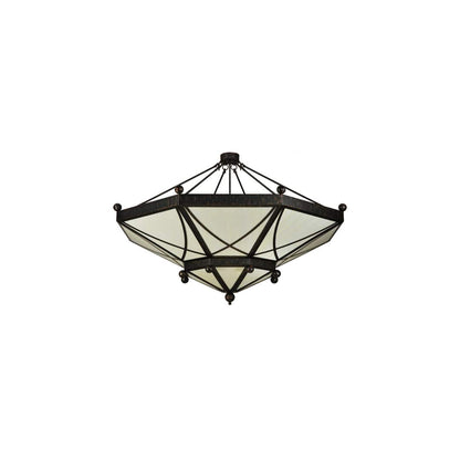 Grenoble 15 Light 74" Wide Semi-Flush Ceiling Fixture