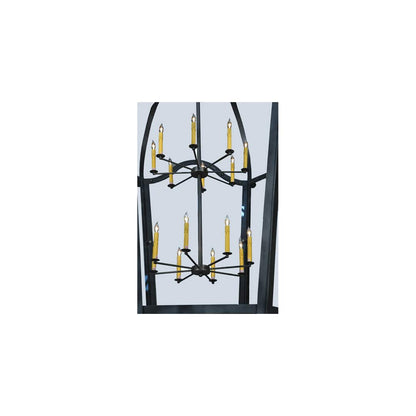 Citadel 16 Light 69" Wide Taper Candle Pendant