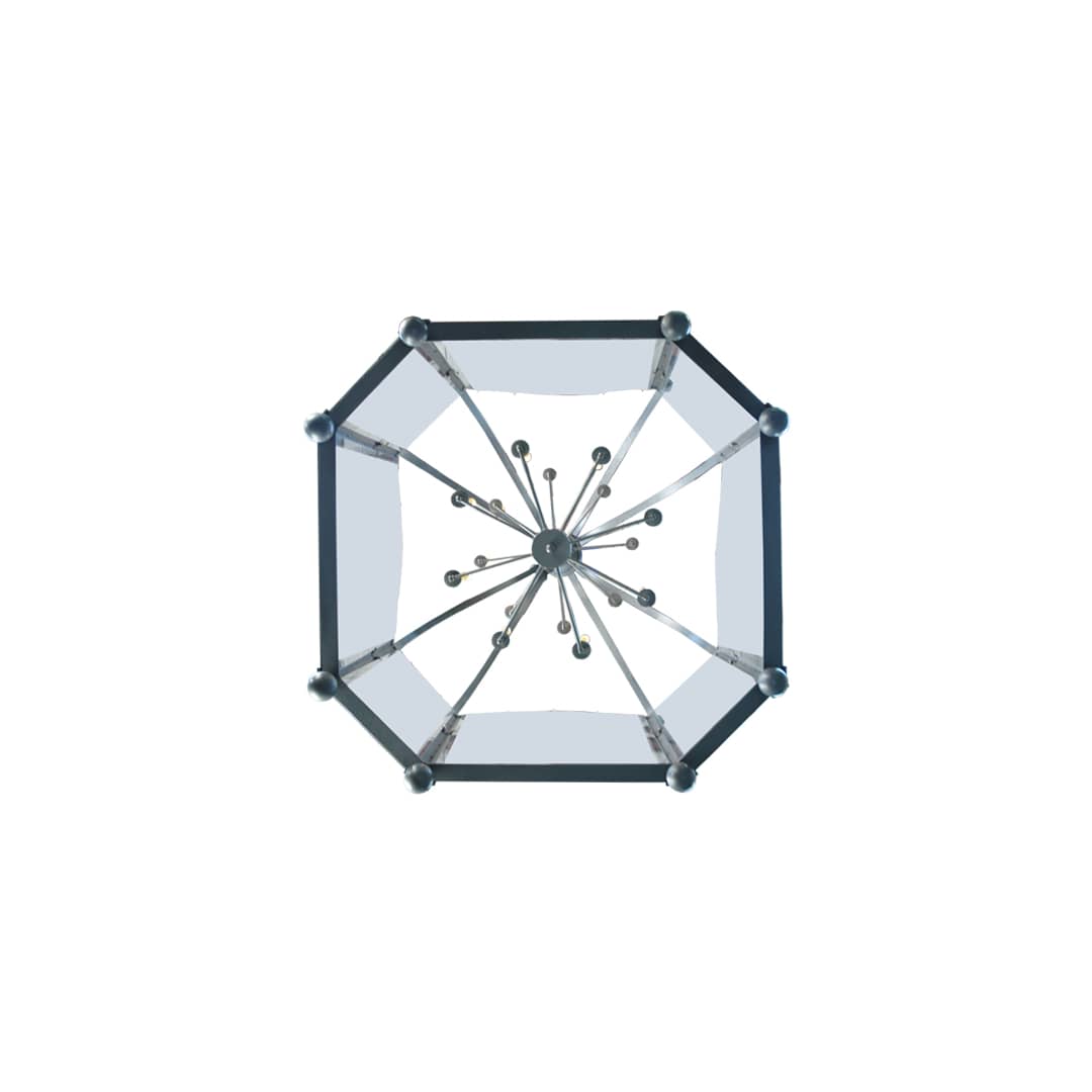 Citadel 16 Light 69" Wide Taper Candle Pendant