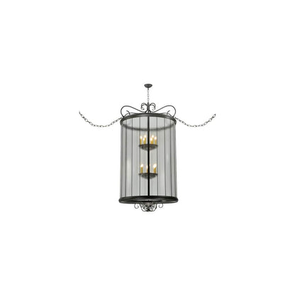 Brio 12 Light 36" Wide Taper Candle Pendant