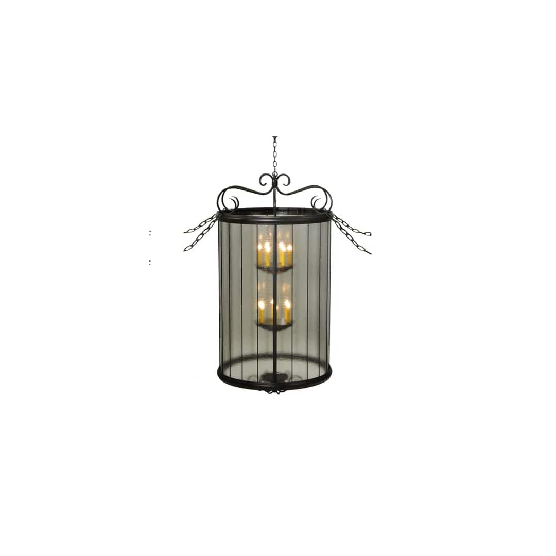 Brio 12 Light 36" Wide Taper Candle Pendant