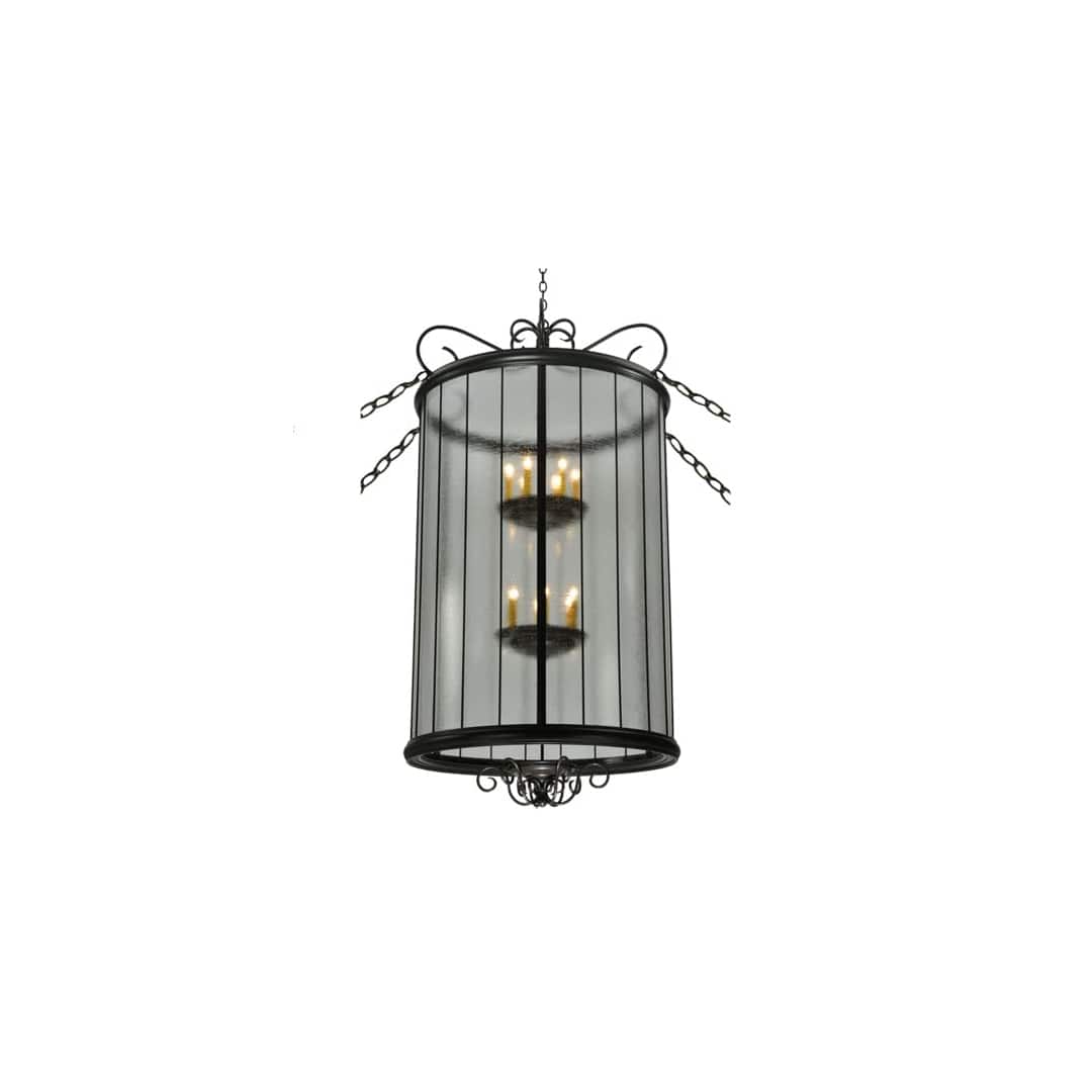Brio 12 Light 36" Wide Taper Candle Pendant