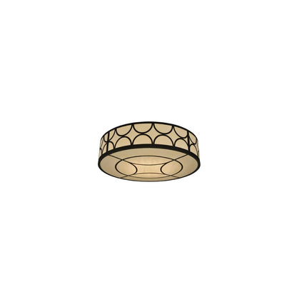 Revival Deco Cilindro 8 Light 48" Wide Flush Mount Drum Ceiling Fixture