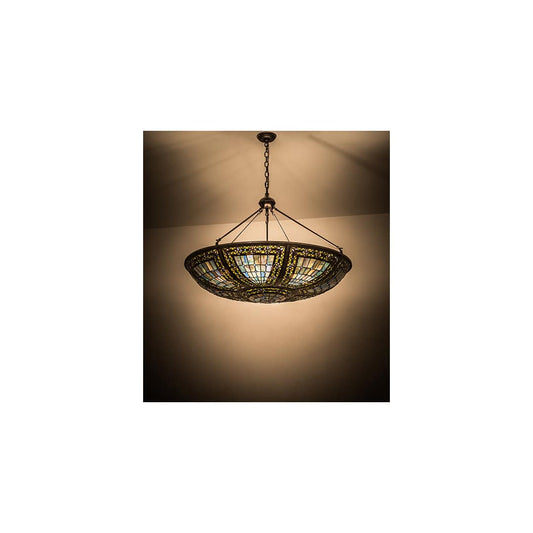 Fleur-de-lis 6 Light 40" Wide Pendant